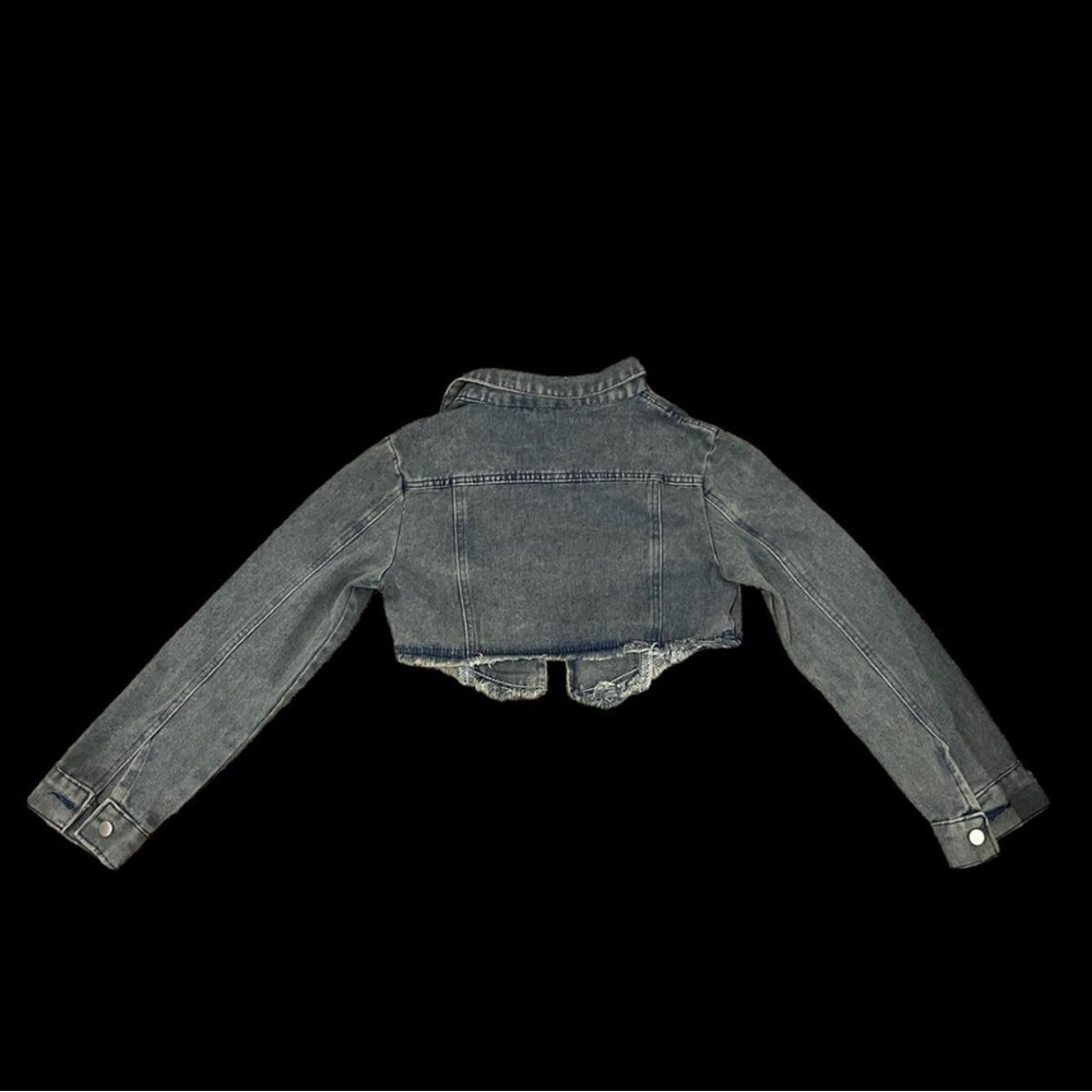 Distressed denim jacket - Picture 2 of 2